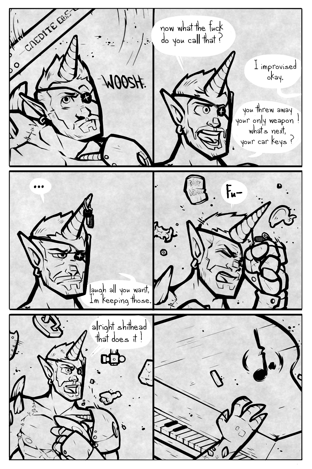Jacques vs Raygun: page 7